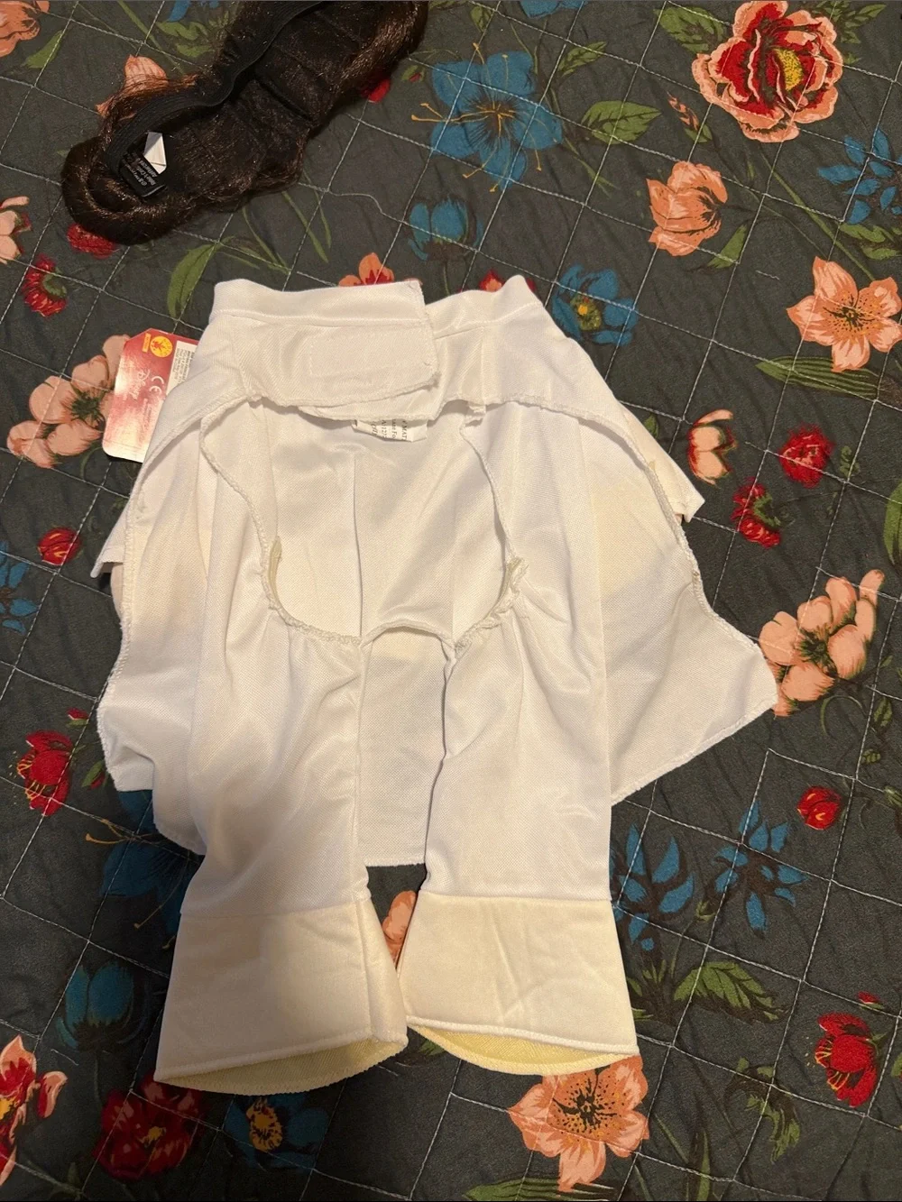 Star Wars White Princess Leia Costume Dress with Hairpiece